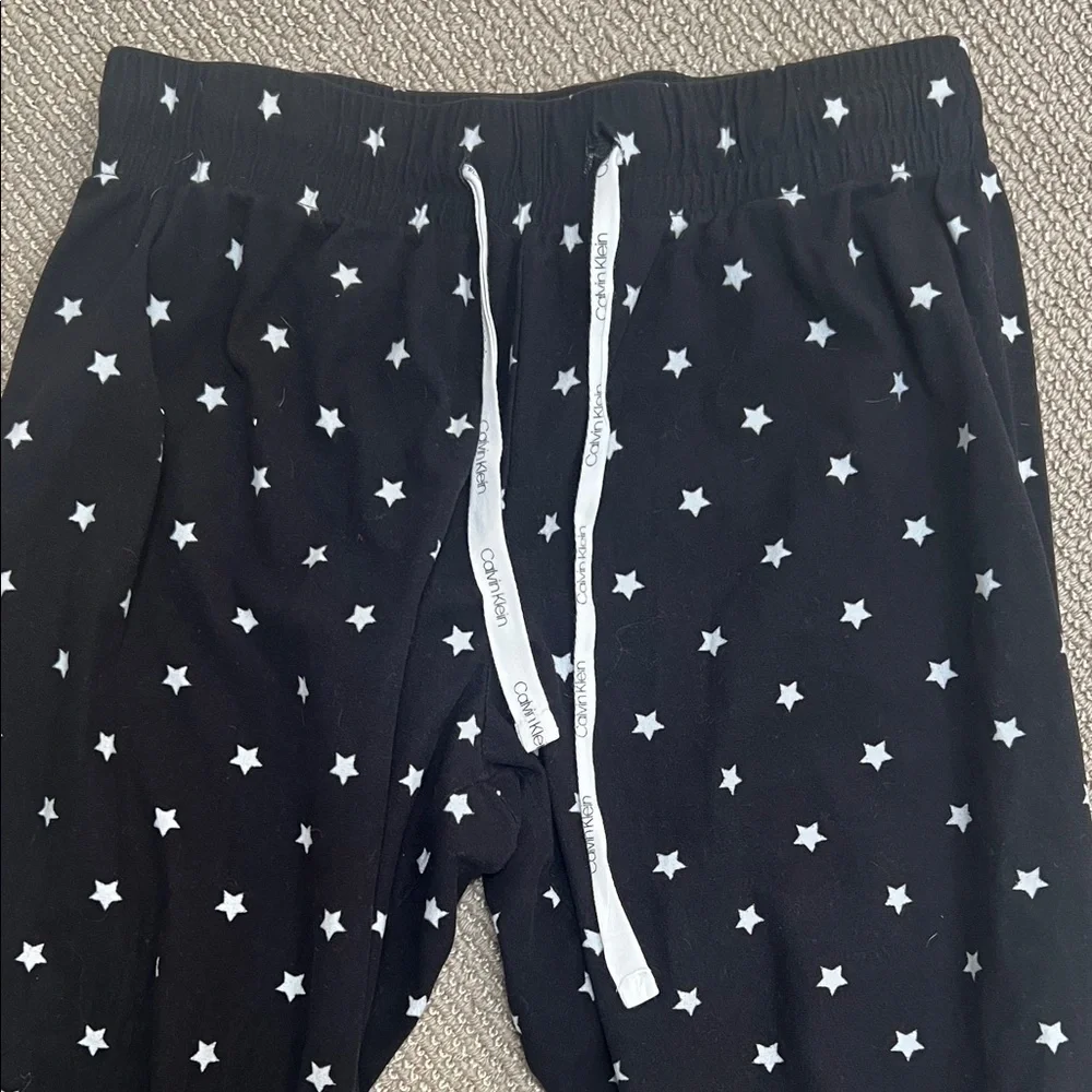 Calvin Klein Black and White Star Sleepwear